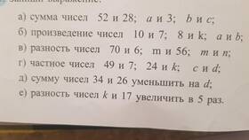 Что такое сумма, произведение и частное в Бюстье