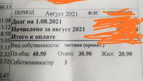 Что входит в общую квитанцию ЖКХ в Бюстье
