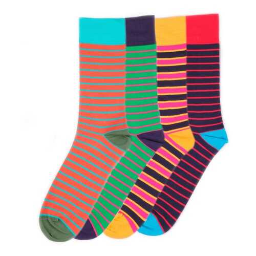 Набор носков Burning heels Horizontal Stripes разноцветный 39-41 в Бюстье