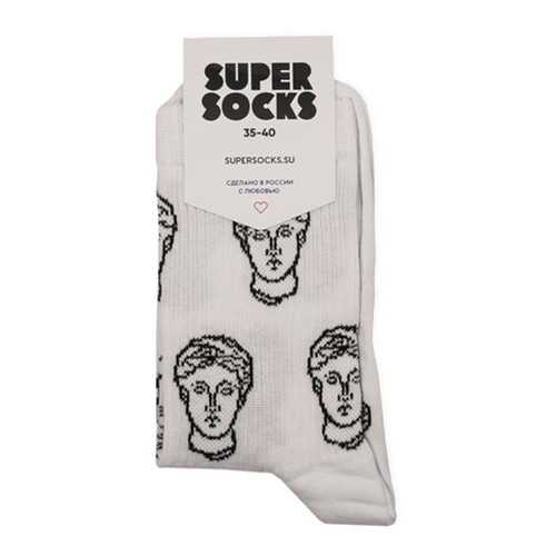 Носки Super Socks Antique Head белые 40-46 в Бюстье