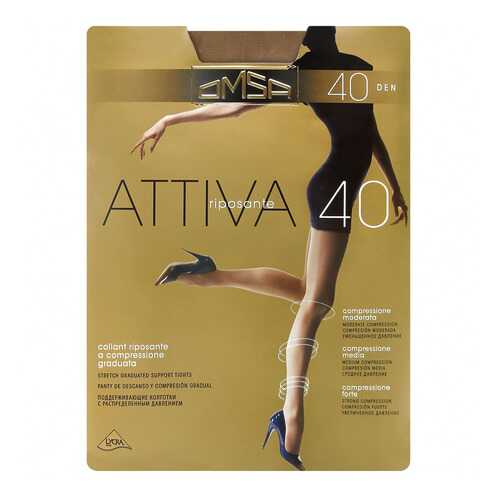 Колготки Omsa ATTIVA 40 / Cioccolato (Темный загар) / 4 (L) в Бюстье