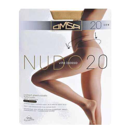 Колготки Omsa NUDO 20 VITA BASSA / Beige-Naturel (Телесный) / 3 (M) в Бюстье