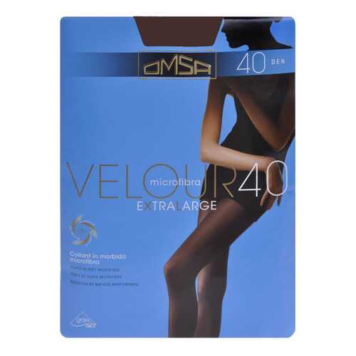 Колготки Omsa VELOUR 40 / Moro (Шоколад) / 4 (L) в Бюстье