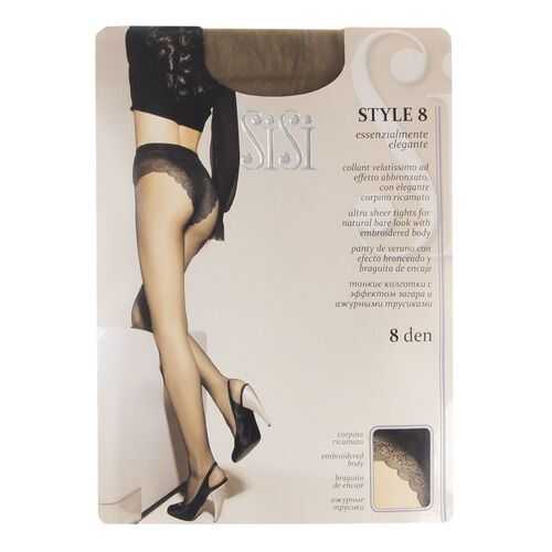 Колготки SiSi STYLE 8 / Ambra (Загар) / 4 (L) в Бюстье
