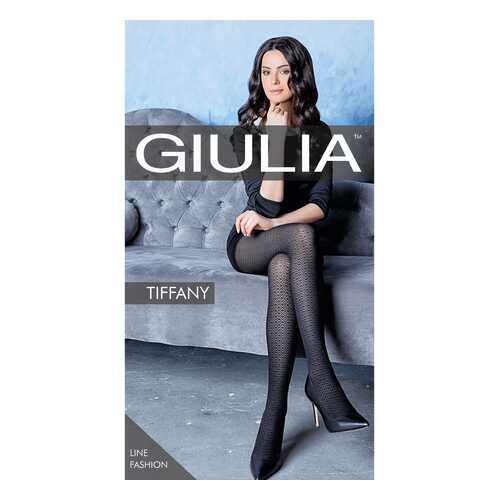 Колготки женские Giulia TIFFANI 12 черные 4 (L) в Бюстье