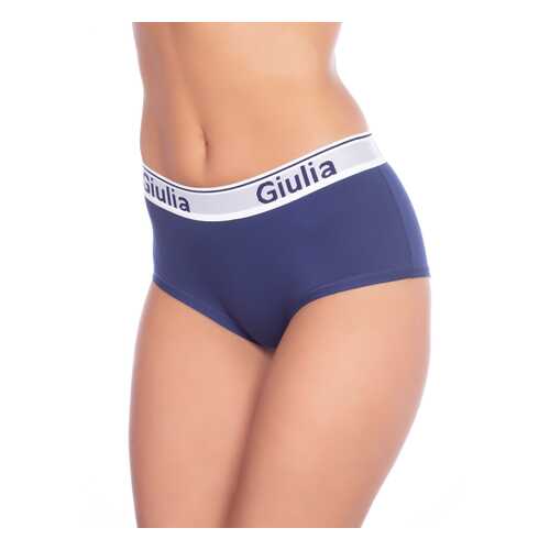 Трусы женские Giulia COTTON CULOTTE 01 синие S в Бюстье